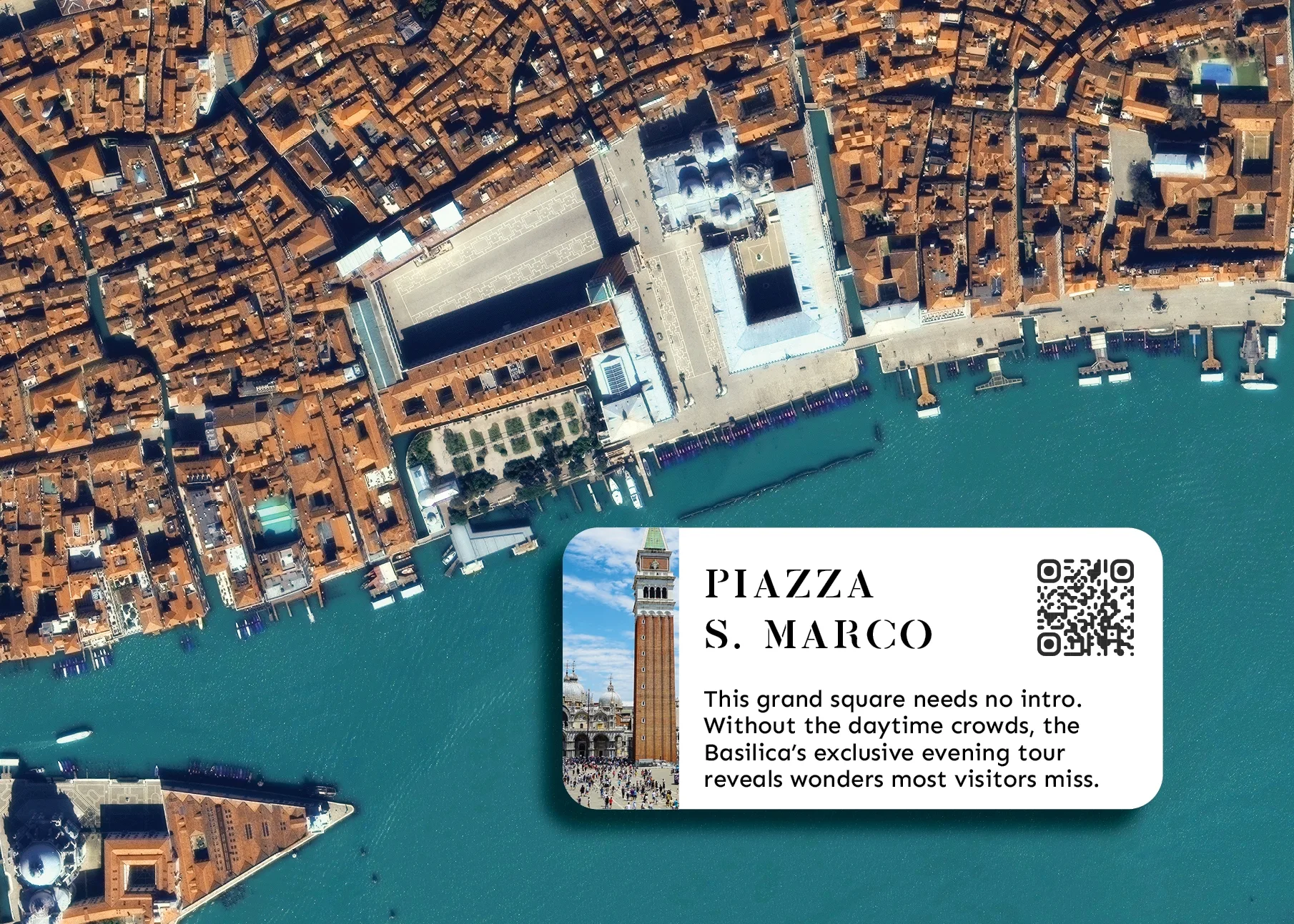 Dettaglio della mappa Venezia Satellitare formato A1