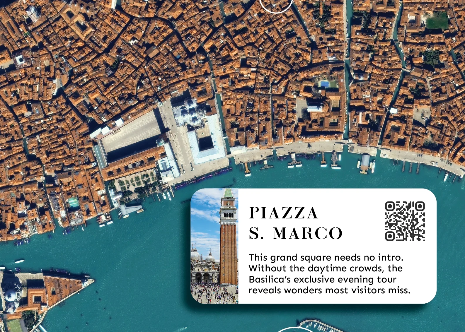Dettaglio della mappa Venezia Satellitare formato A2
