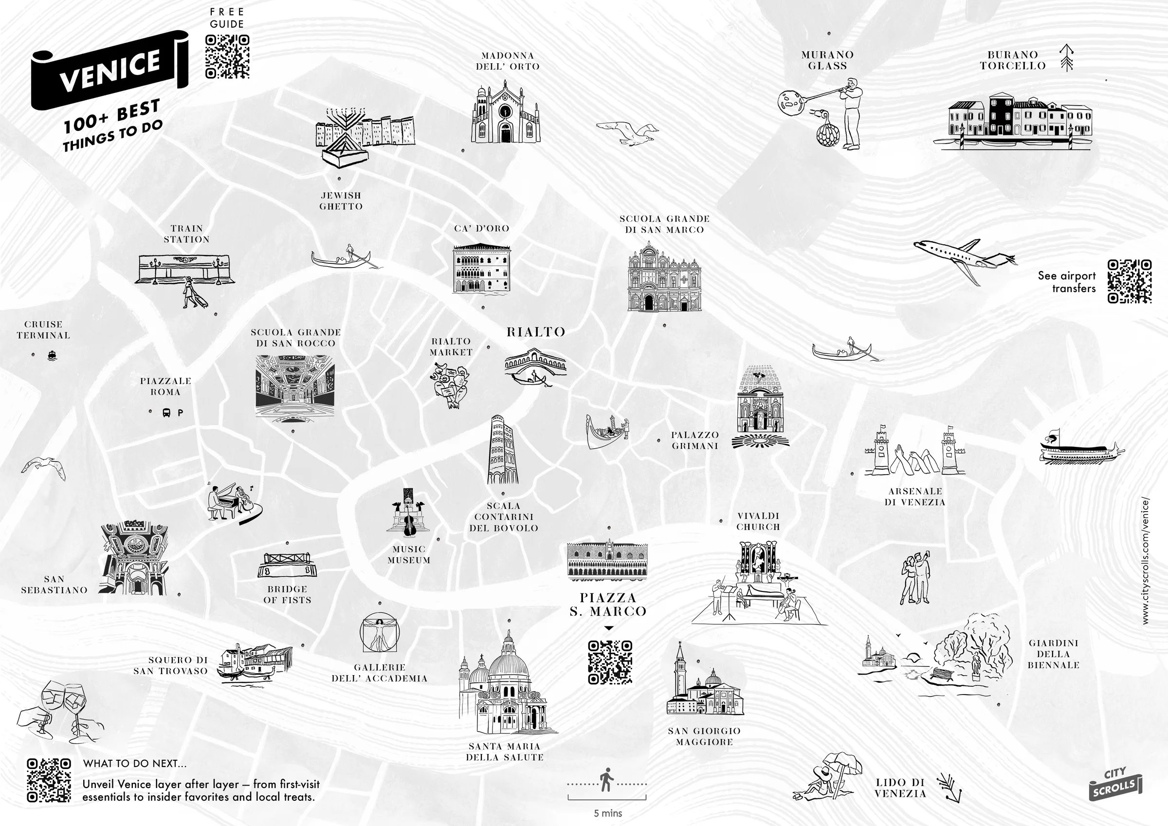 Preview of Mapped Venice print