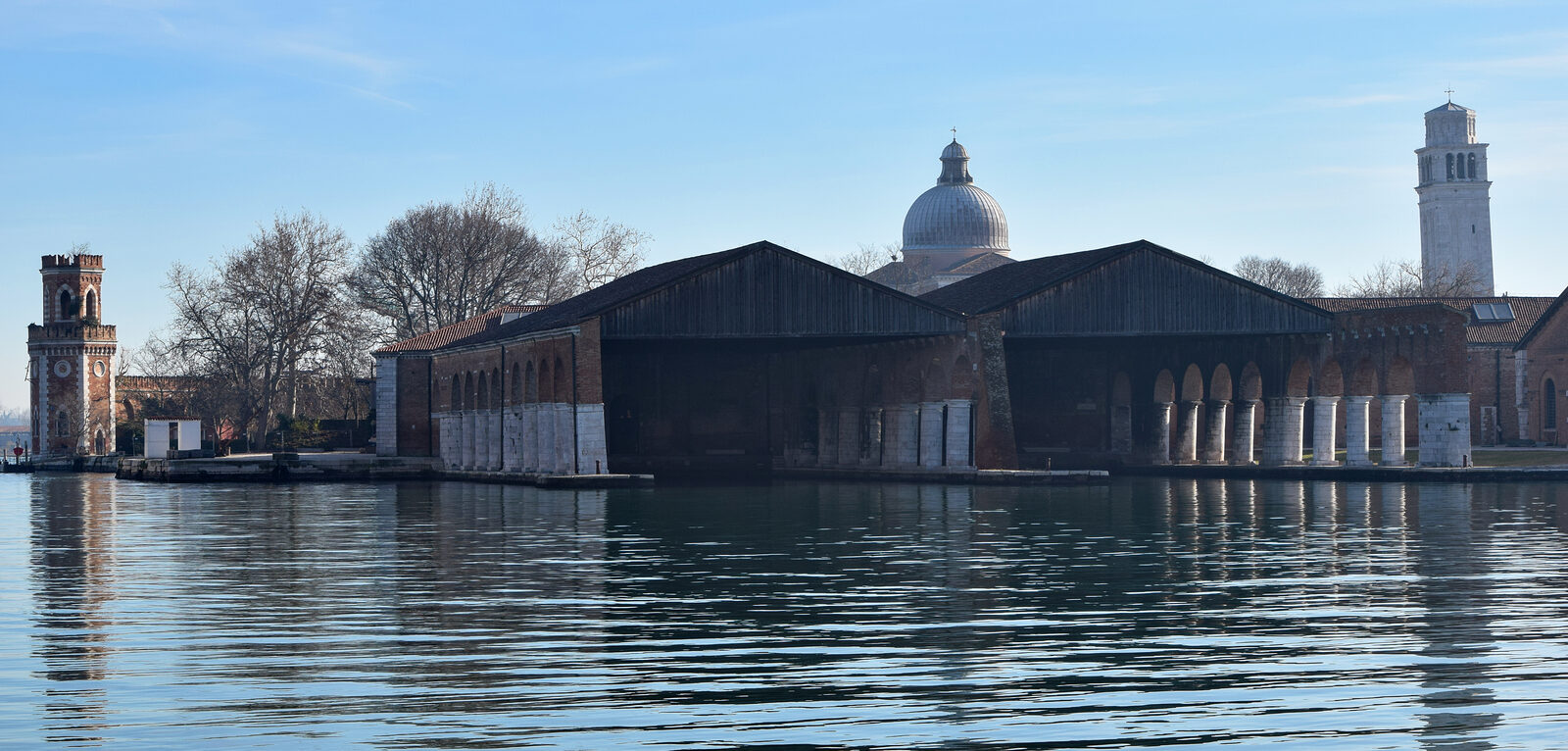 Venetian Arsenal : The Gaggiandre are a pair of shipyards constructed from 1568 to 1573