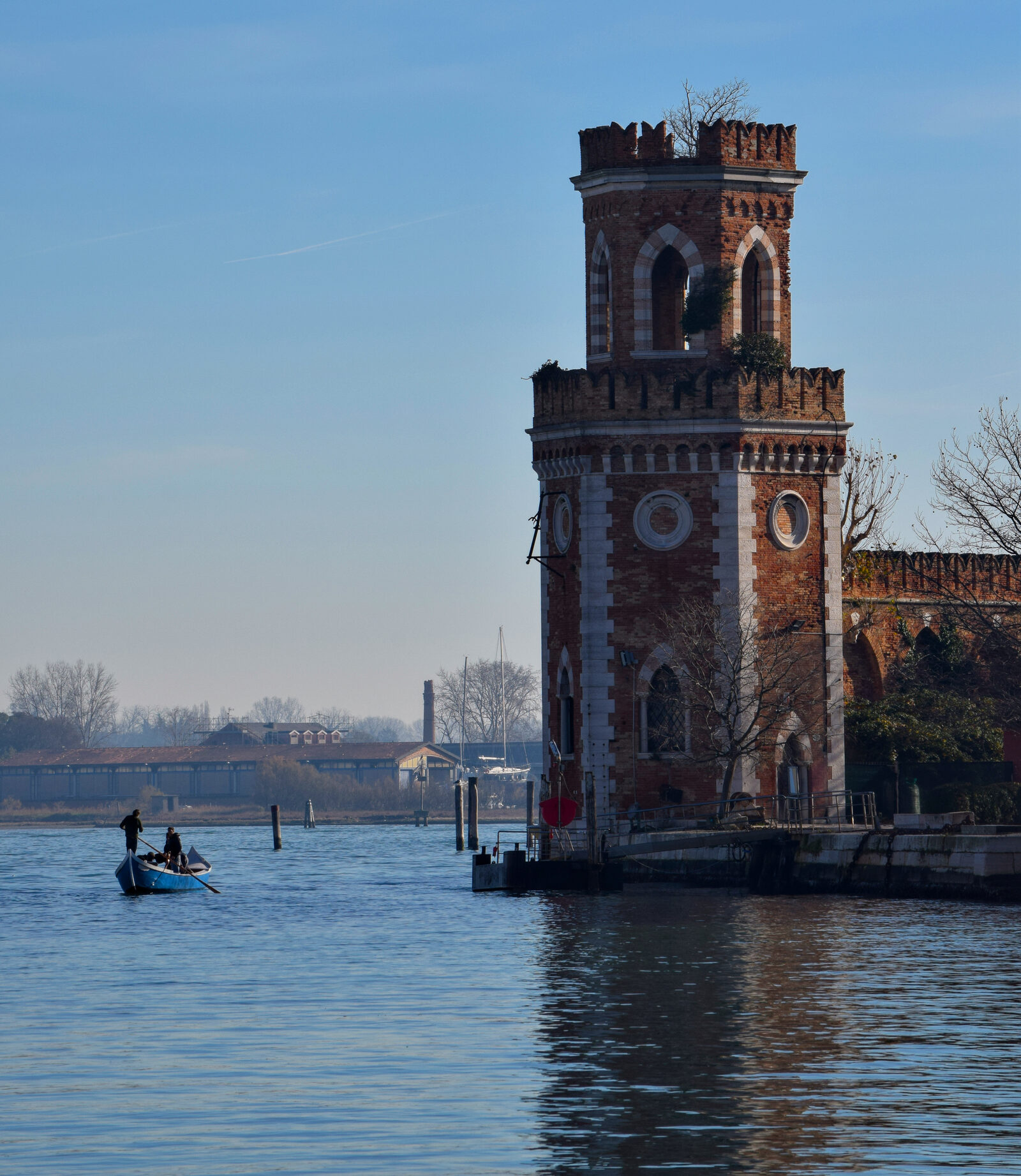 Arsenale : The eastern waterway entrance: Porta Nuova