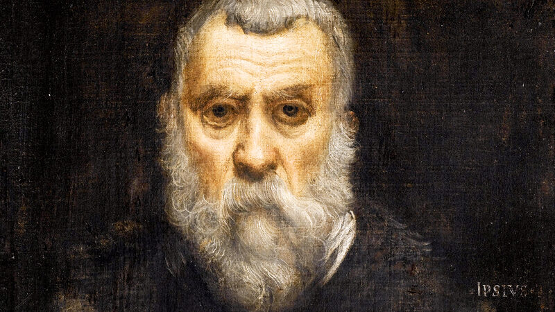 Spazi d'arte : Autoritratto di Tintoretto