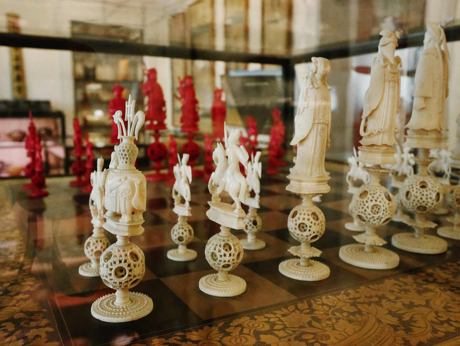 Ca' Pesaro : Chinese chessboard from the 18th century