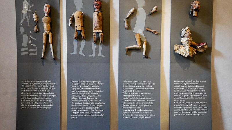 Carlo Goldoni's House : The anatomy of a marionette demonstrated with authentic components