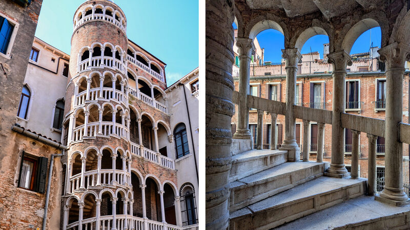  : A impressionante escada em espiral do Palazzo Contarini del Bovolo