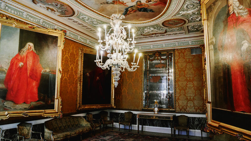 Fondazione Querini Stampalia : The richly decorated interiors in their almost original state