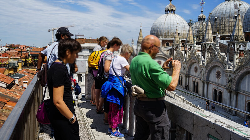 From Above : Only 12 people per tour means you’ll enjoy the upper terraces without the crowds