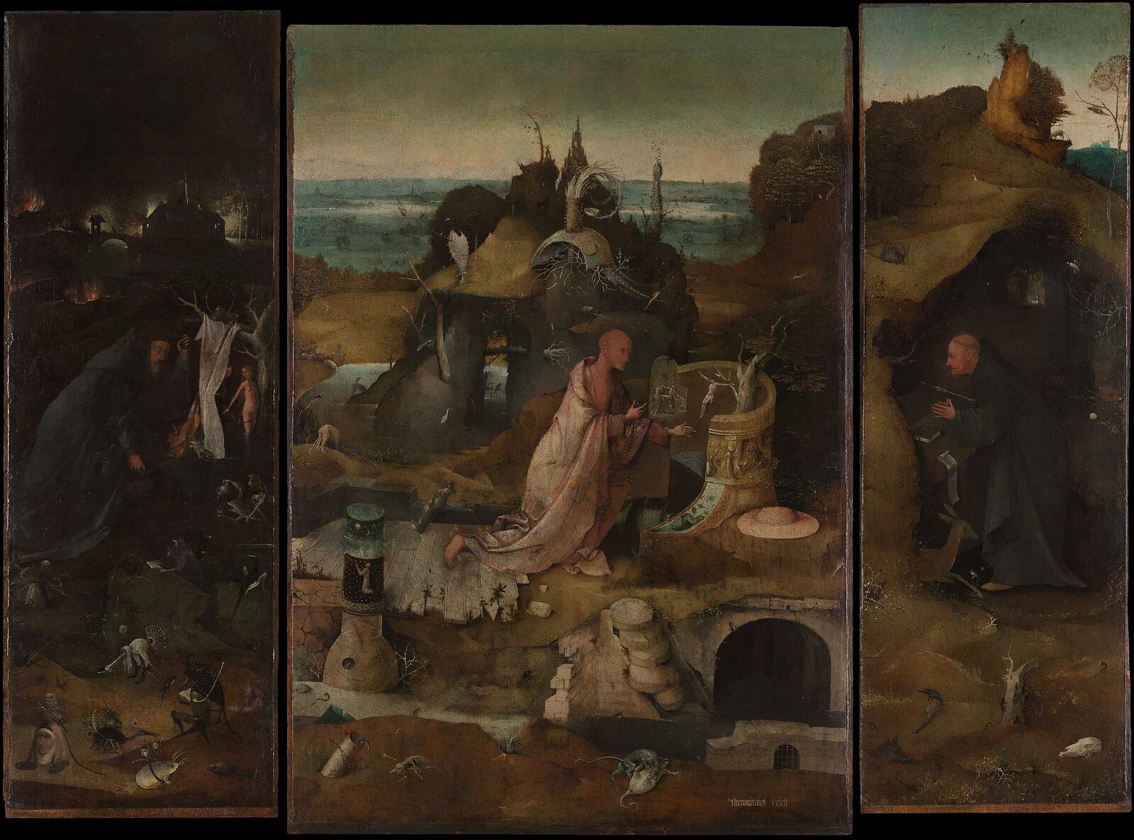 Gallerie dell'Accademia : The presence of works such as 'The Hermit Saints' triptych by Hieronymus Bosch proves it's not just Italian painters' work on display at the Gallery