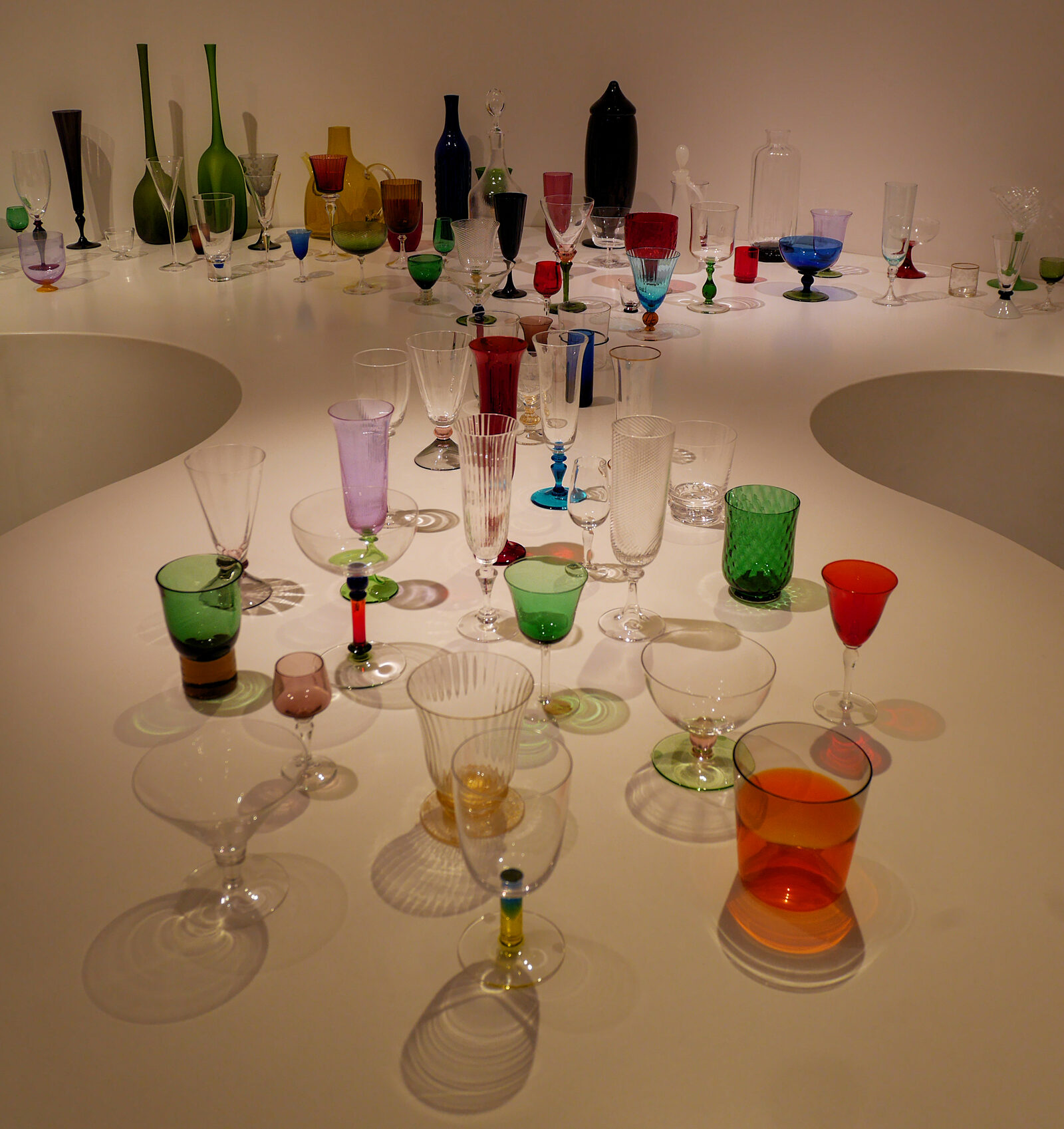 Glass Museum : Chalices and glasses from NasonMoretti exemplify the excellence of handcrafted Murano glass