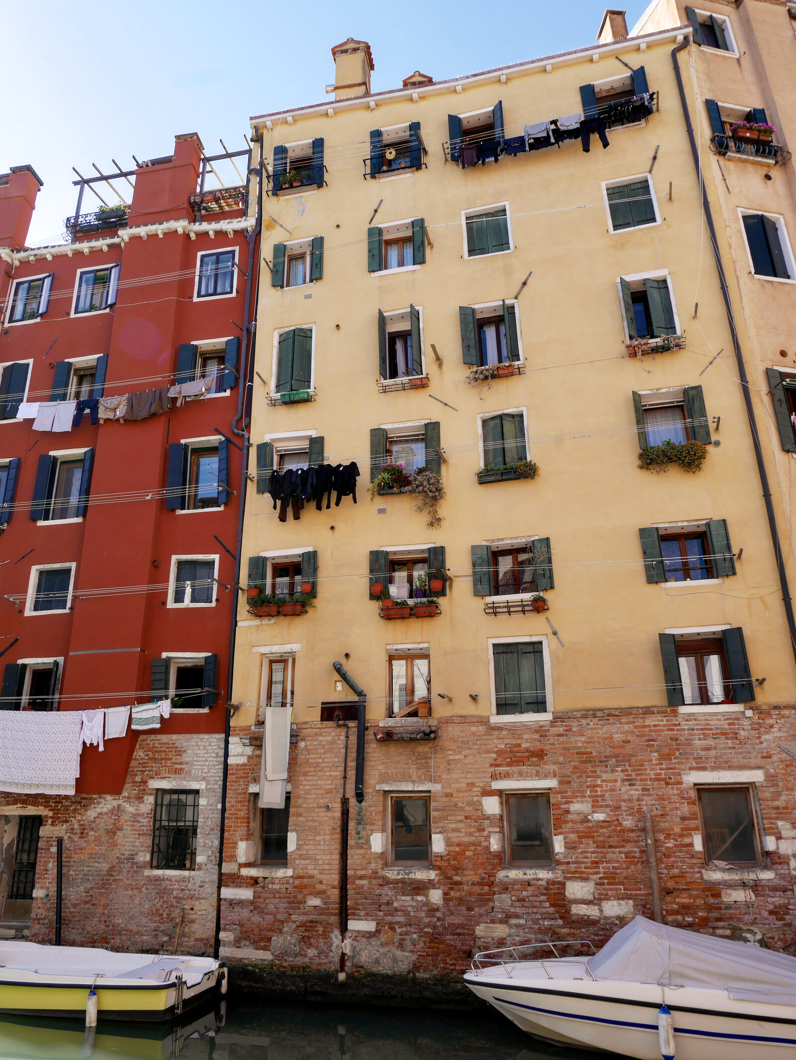 Jewish Ghetto : Because they were limited to this tiny island, the growing Jewish population built some of the tallest apartment buildings of the time.