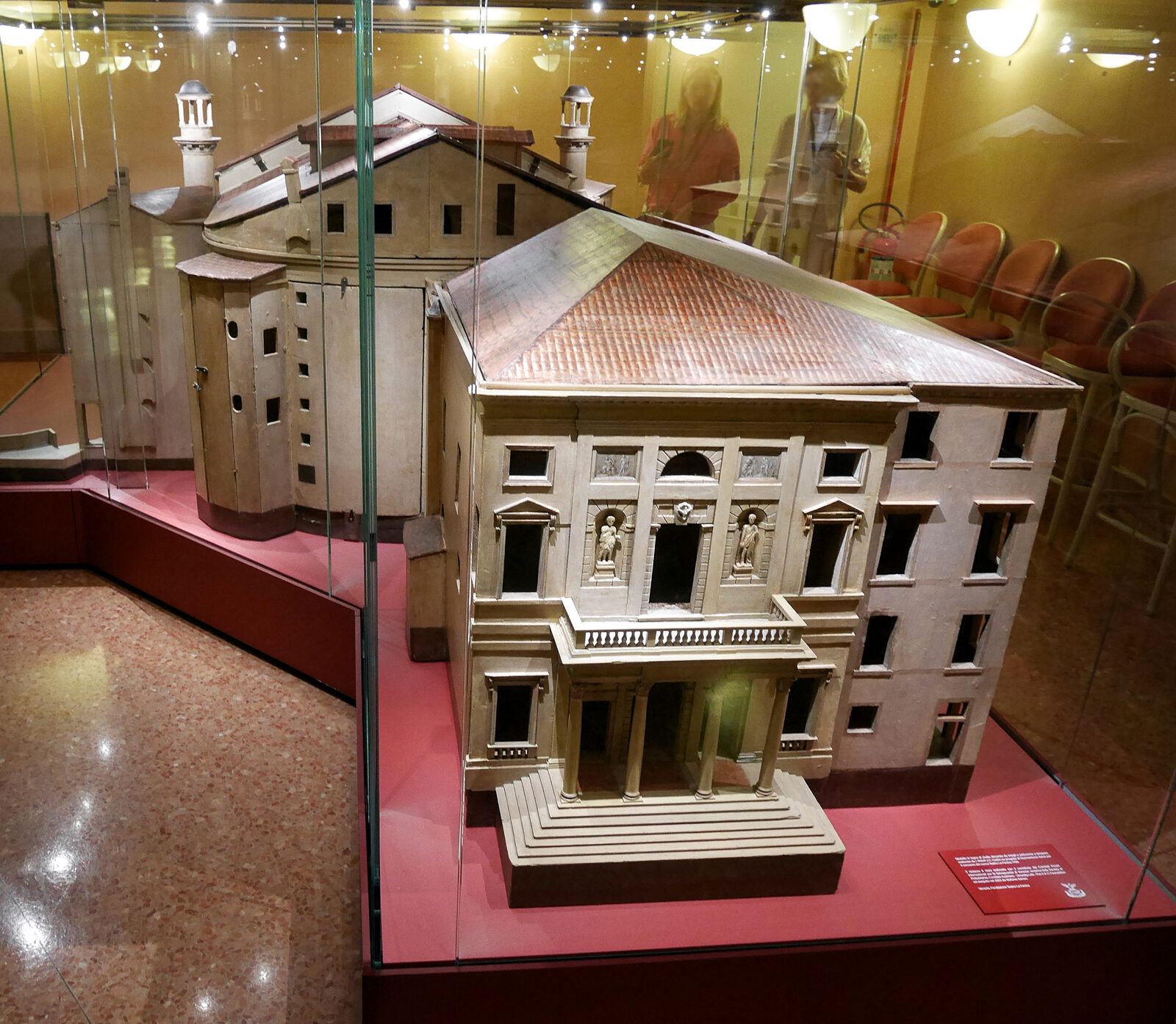 La Fenice : The original scale model of the winning theatre design, presented at the 1790 competition alongside the other 29 entries