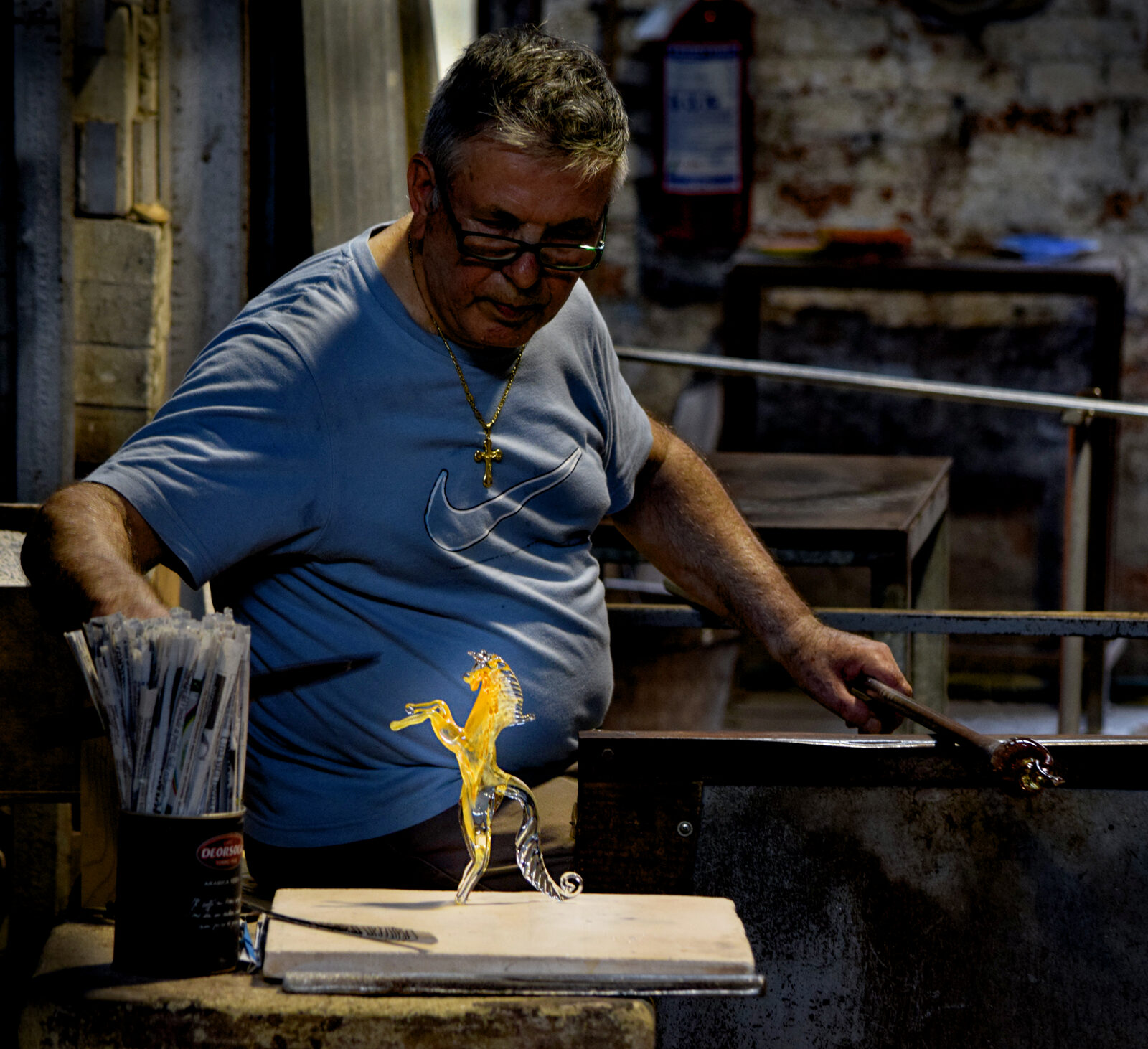 Murano : During the glassblowing demonstrations, master artisans transform molten glass into incredible creations right before your eyes