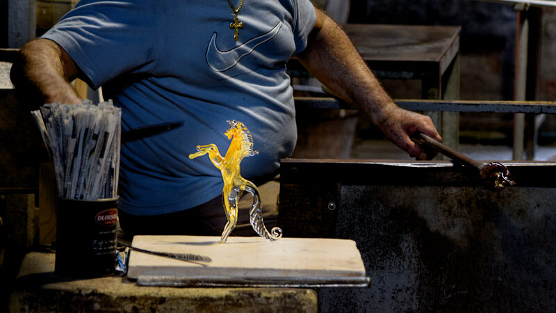 Murano : Murano's glassblowing artisans continue to use centuries-old techniques, which you can often observe firsthand