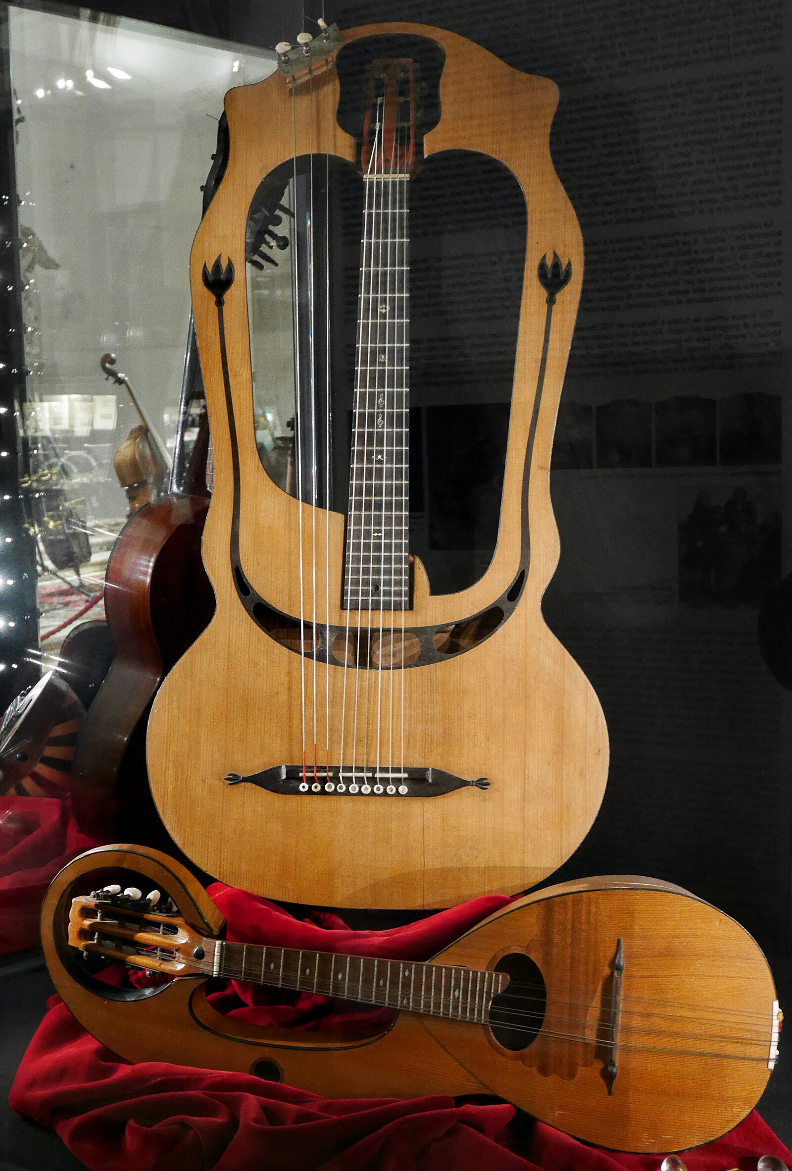 Music Museum : The collection includes some rare and unusual string instruments