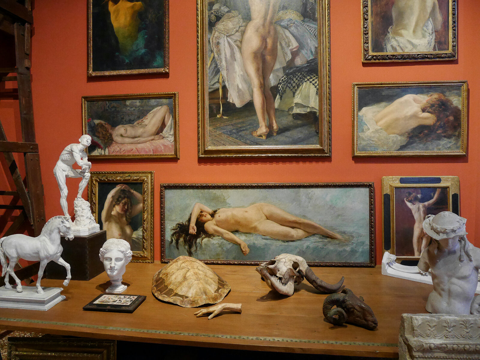 Palazzo Fortuny : Painting consistently held a central role in the life of the artist