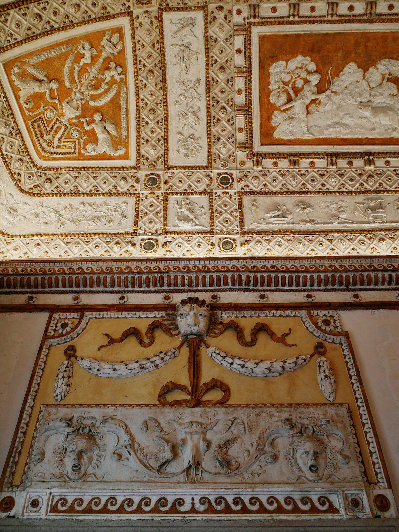 Palazzo Grimani : The chamber dedicated to the nymph Callisto and her metamorphosis