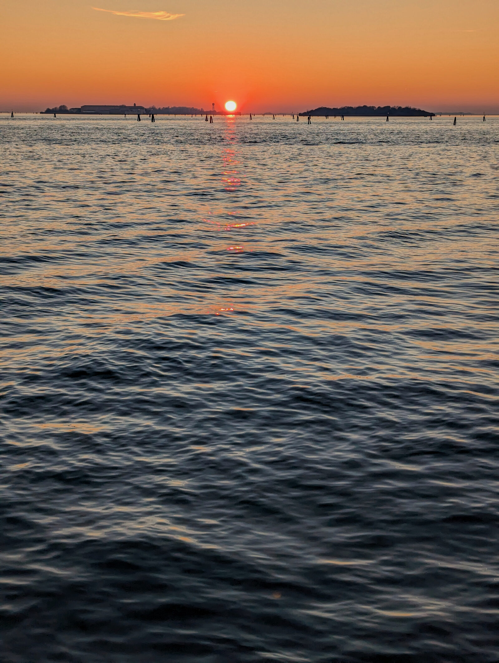 Parco delle Rimembranze : As is the case from nearby Biennale Gardens, the sunsets are particularly stunning when viewed from the park.