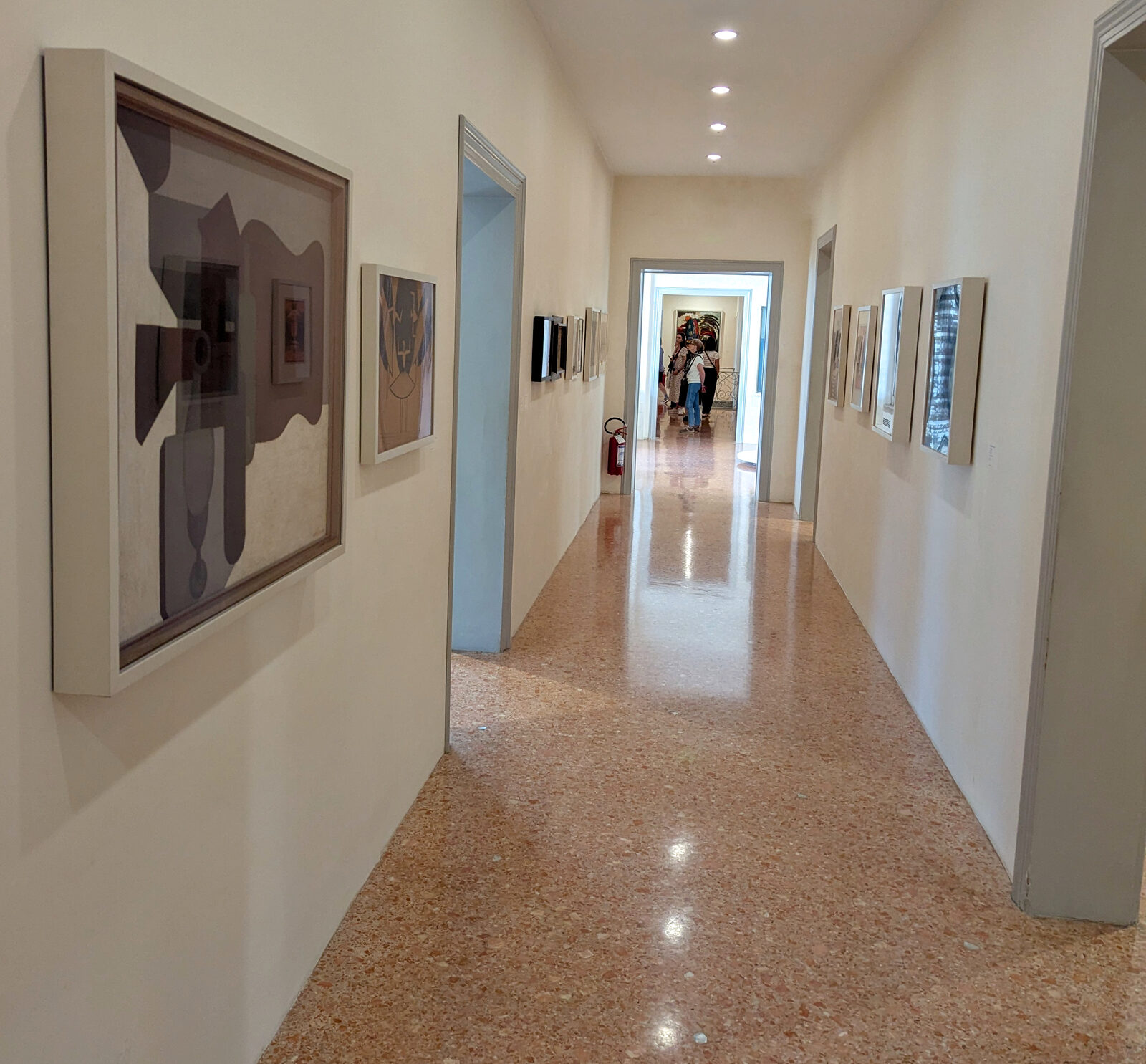 Peggy Guggenheim Collection : It still retains the intimate feel of a private home, with art spilling even into the hallways