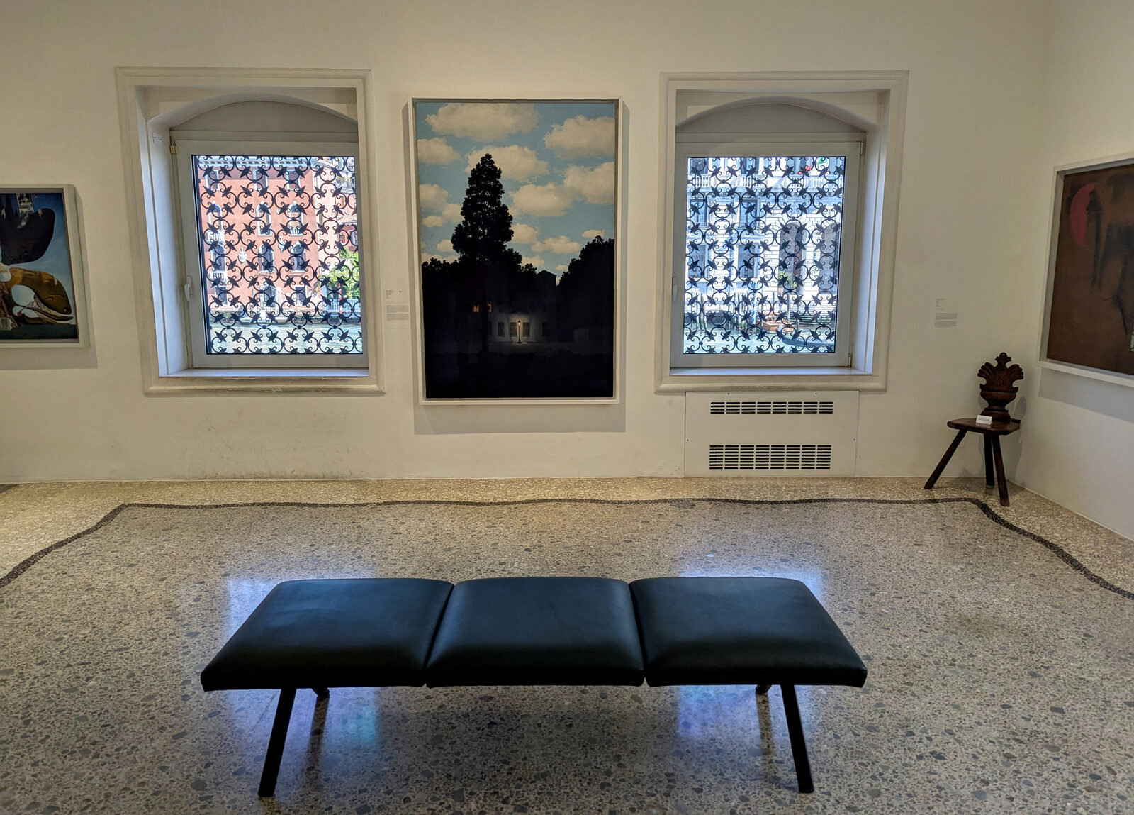 Peggy Guggenheim Collection : The art collection is spread throughout the relatively compact ground floor of the palace