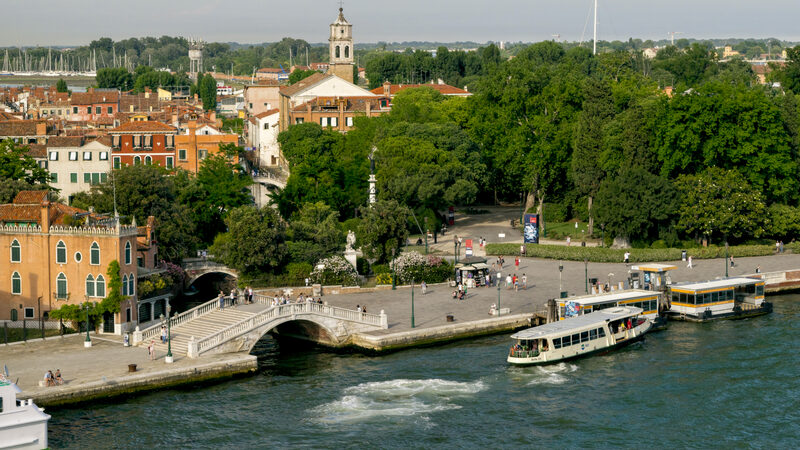 Riva degli Schiavoni : The waterfront eventually concludes nearly 1km away from its starting point, at Giardini della Biennale