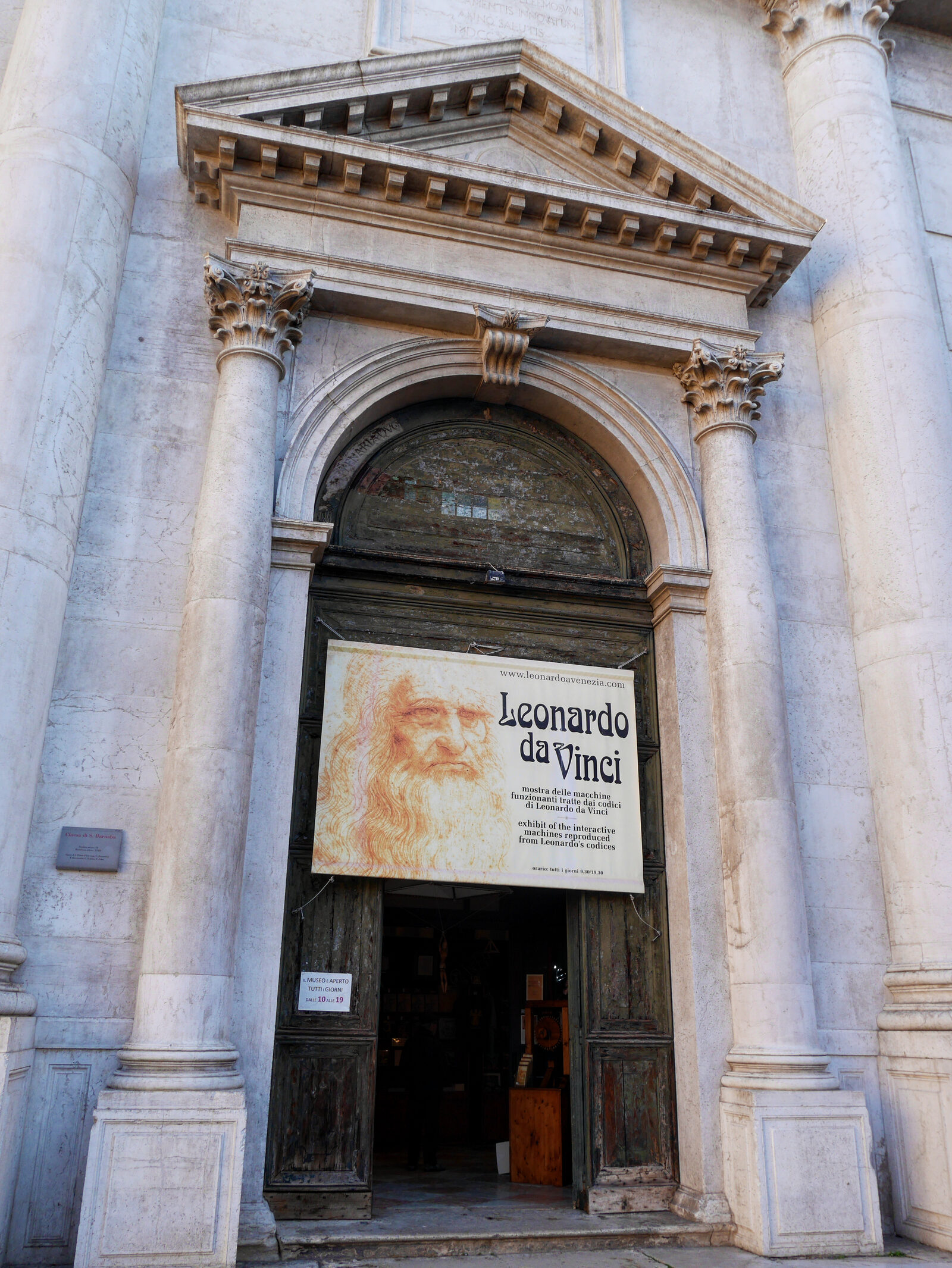 San Barnaba : Join Indy as he steps into the 'library' — only to find it’s actually a museum packed with Leonardo da Vinci’s brilliant inventions