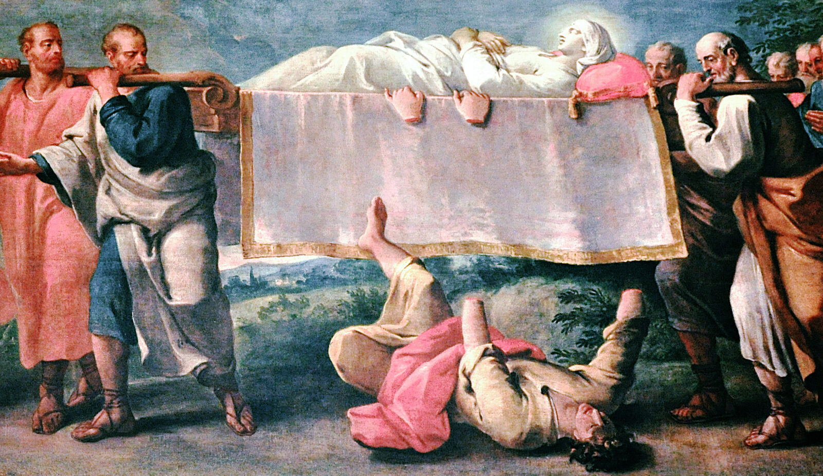 San Giacomo dall'Orio : The curious 'miracle' performed by the Virgin resulting in the severing of Jephonias' hands
