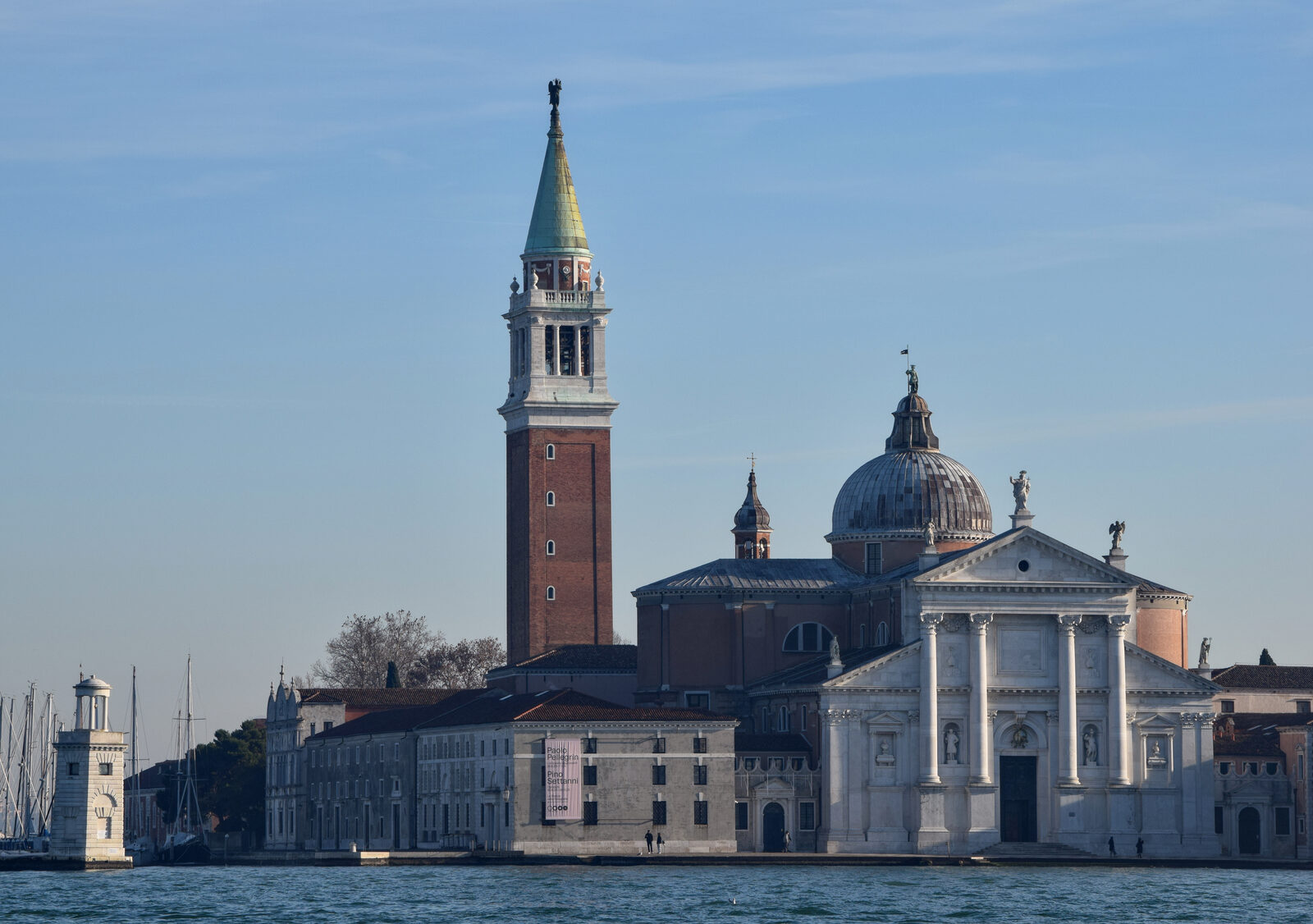 San Giorgio Maggiore : On its small island as seen from across the lagoon from Punta della Dogana
