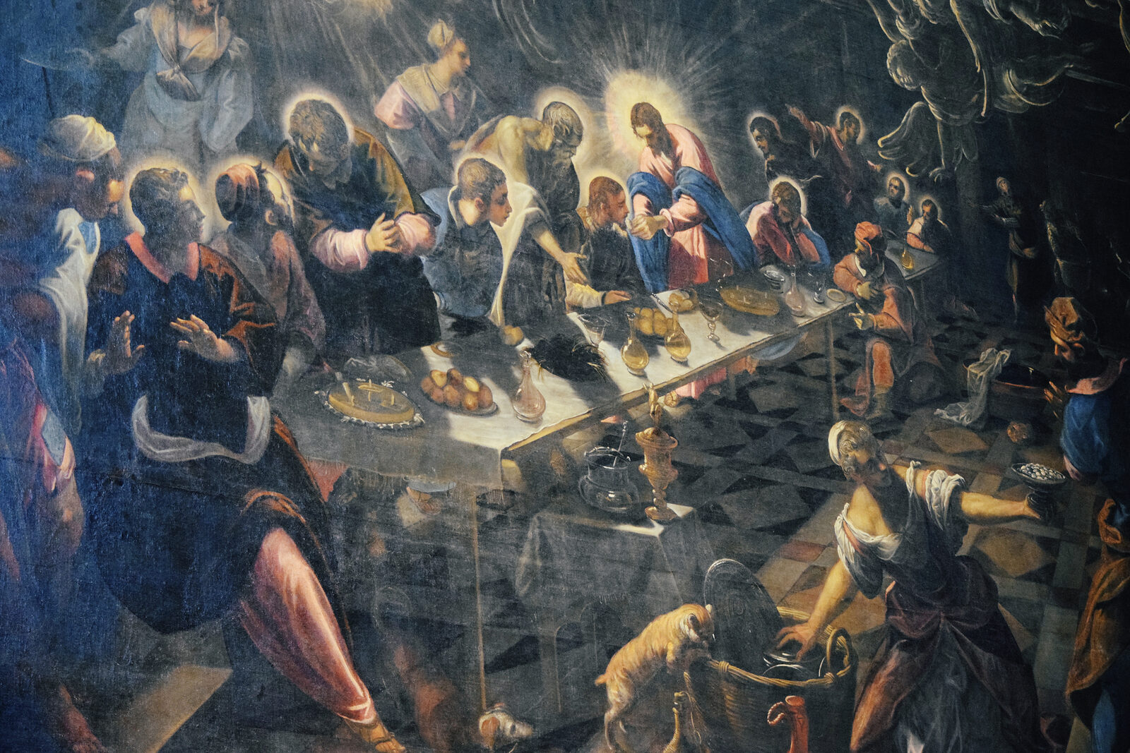 San Giorgio Maggiore : On the opposite wall of the presbytery resides another magnificent painting by Tintoretto: 'The Last Supper'