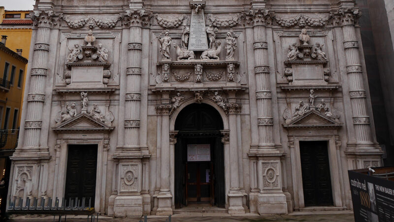San Moise : The facade is deemed the most embellished in the city, with some Venetians finding it hideous, earning it a 'love to hate' reputation