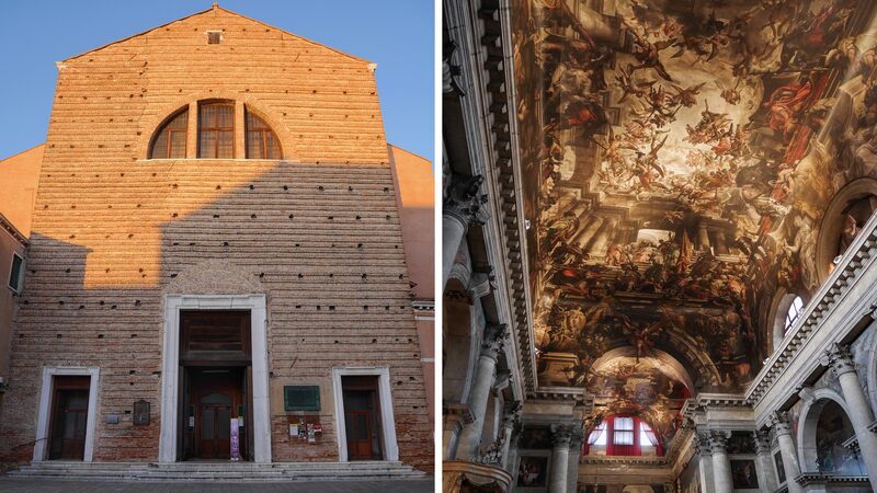 San Pantalon : The unassuming exterior conceals a vast celestial scene within