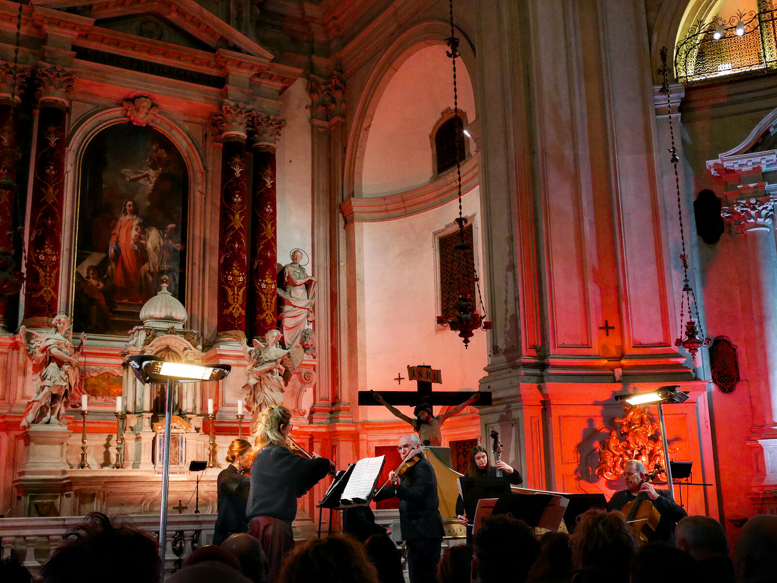 Vivaldi Church : A vibrant red mirrors the intense heat and passion of summer