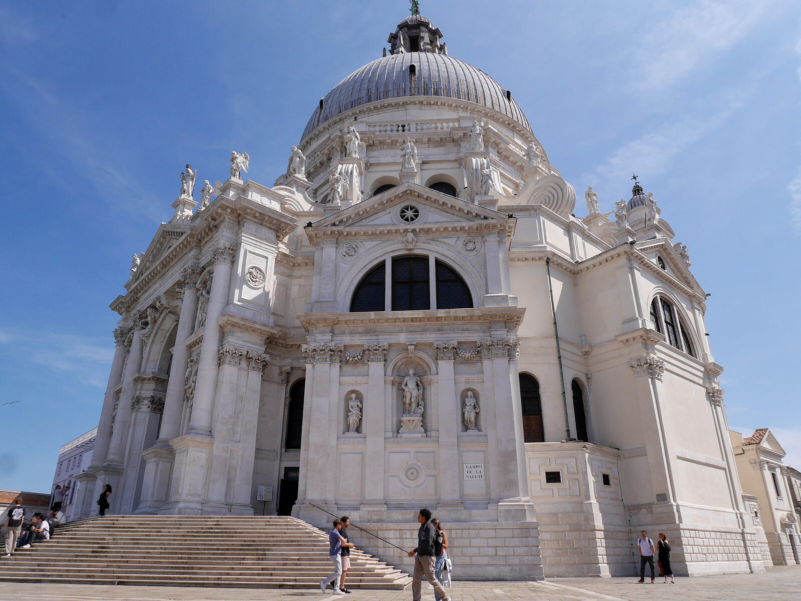Santa Maria della Salute : Its sheer scale and dazzling white facade make it nearly blinding under the midday sun