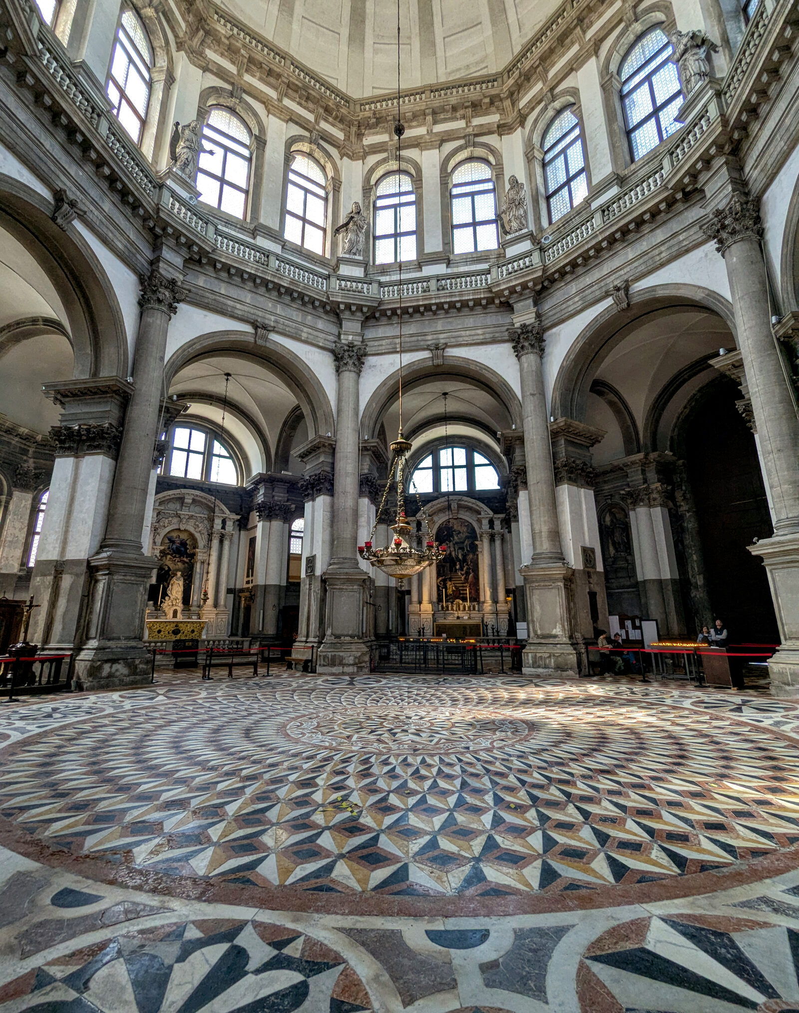 Santa Maria della Salute : But step inside, and you’ll find a surprisingly restrained interior — yet still impressive