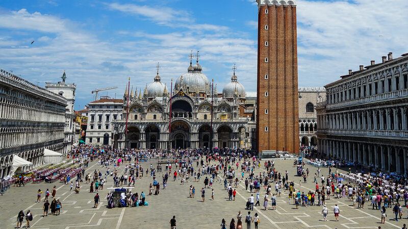 Piazza San Marco : Some of the most iconic sights in Venice are located on the eastern side of the square