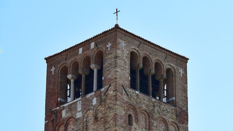 Torcello Belltower : It's incredible to think this tower is more than 1,000 years old and it's still standing strong