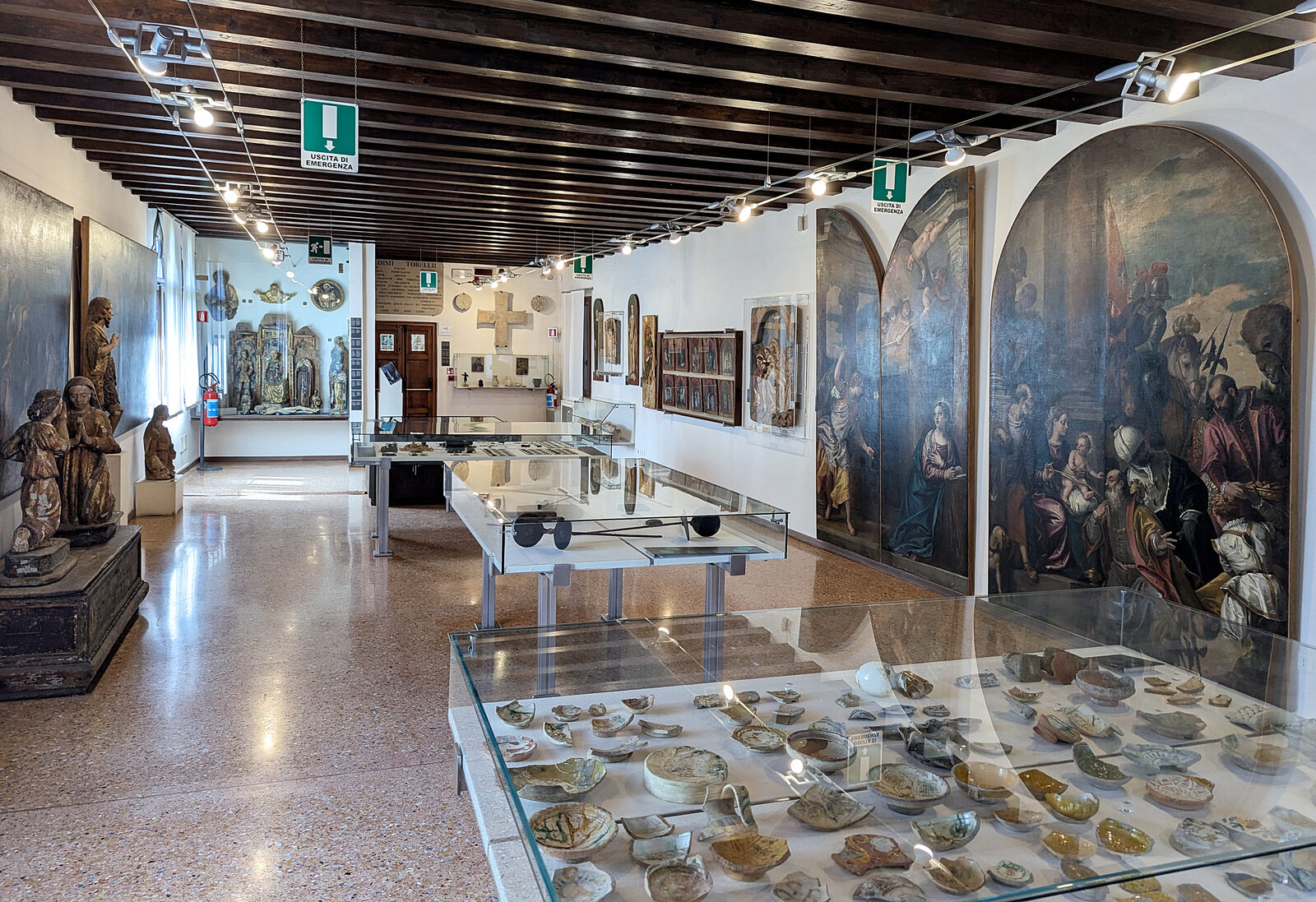 Torcello : The collections reflect the island’s once-thriving life and its close ties to Byzantine culture