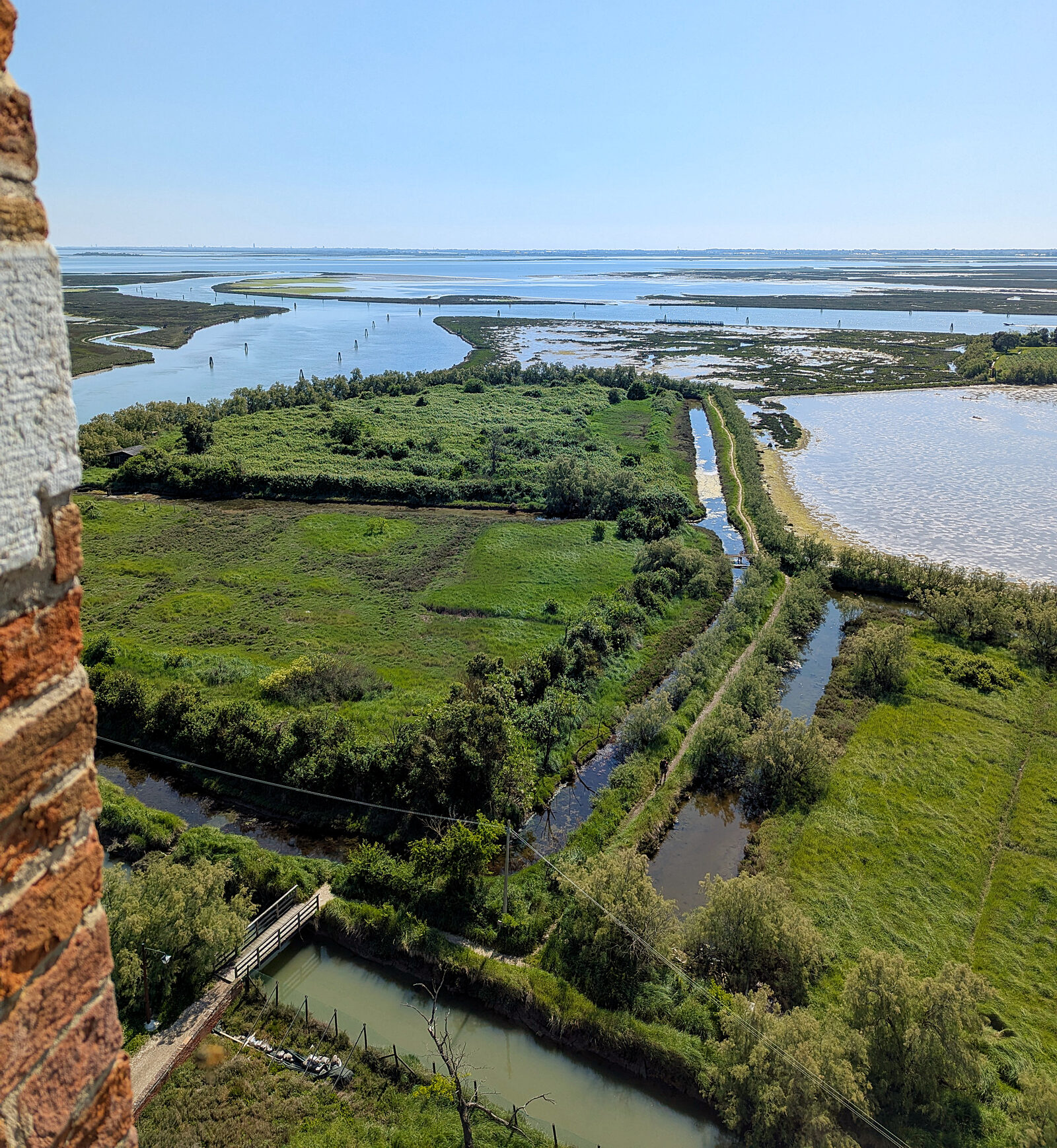Torcello : Once at the top of Torcello Belltower, get ready for breathtaking, panoramic views in every direction.