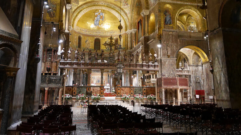 Back for more : St. Mark's Basilica empty during an exclusive evening tour