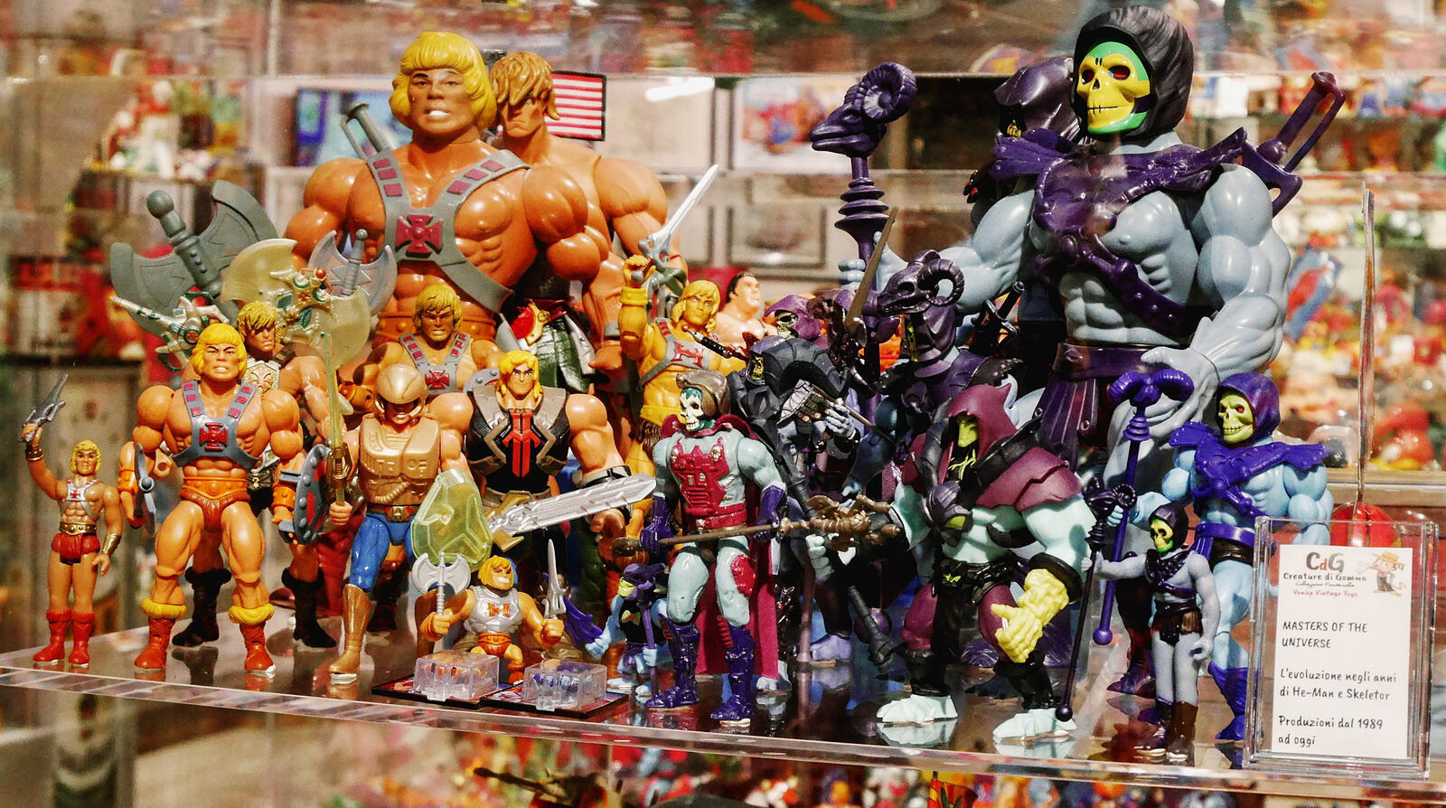 Venice Vintage Toys : He-Man and Skeletor
